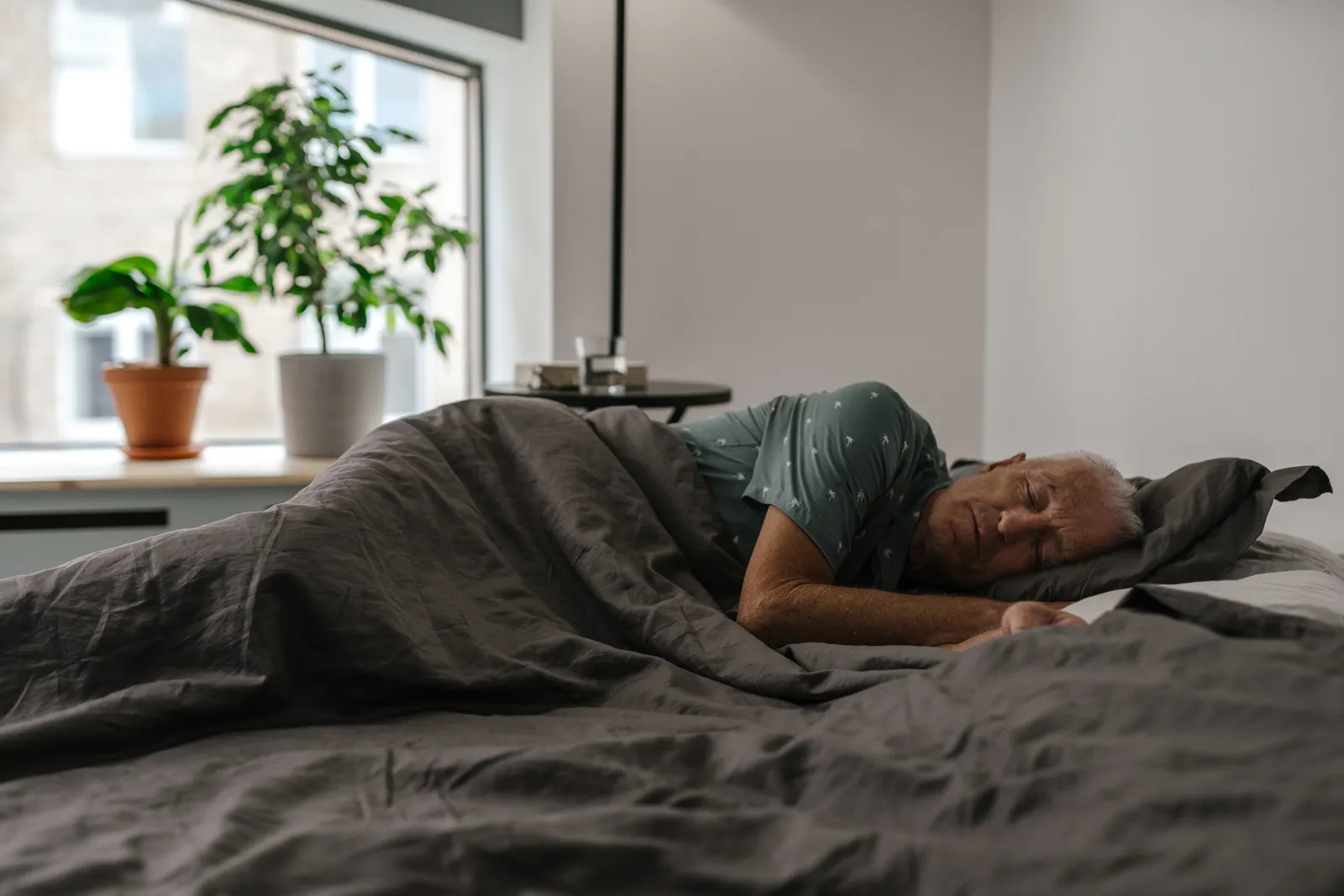 Simple evening setting associated with rest and recovery